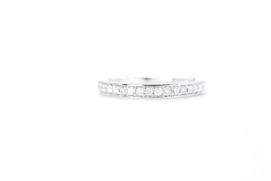 Single Row Pavé Diamond Ring 1/5 Carat