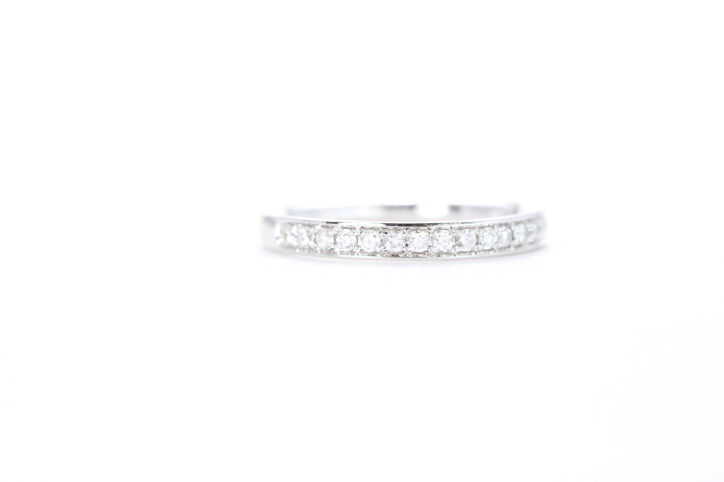 Single Row Pavé Diamond Ring 1/5 Carat