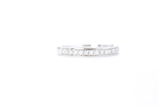 Single Row Pavé Diamond Ring 1/5 Carat