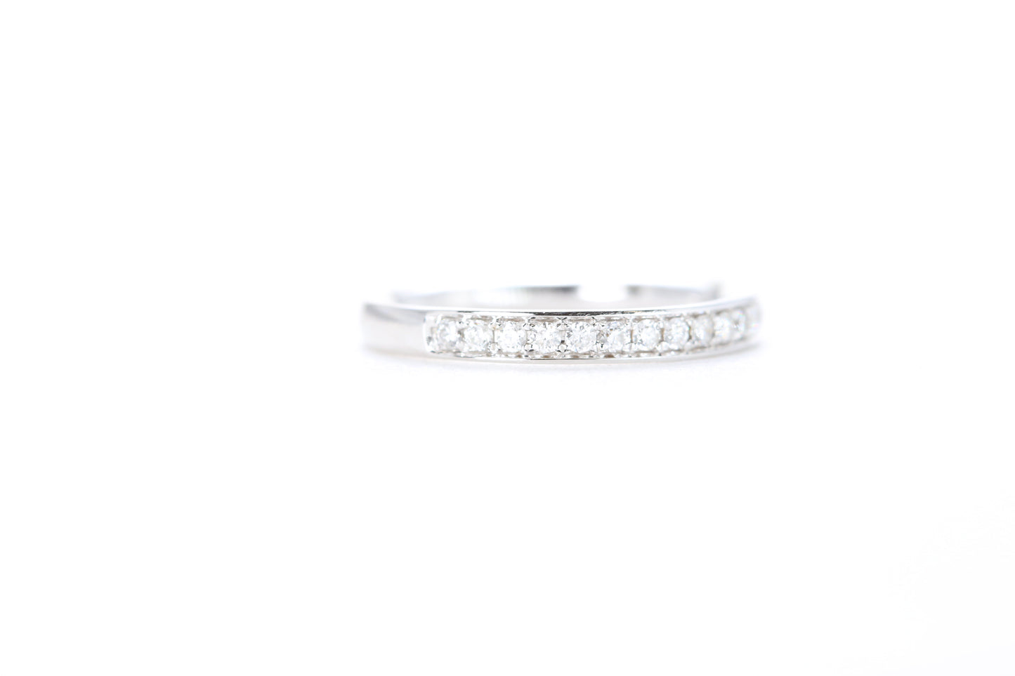 Single Row Pavé Diamond Ring 1/5 Carat