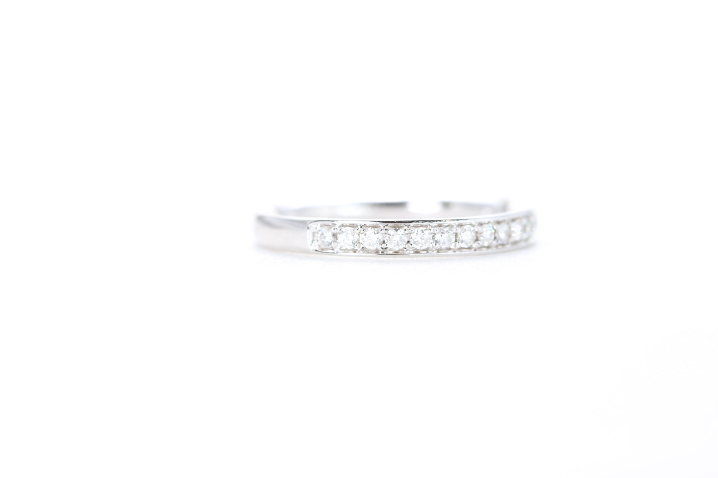 Single Row Pavé Diamond Ring 1/5 Carat