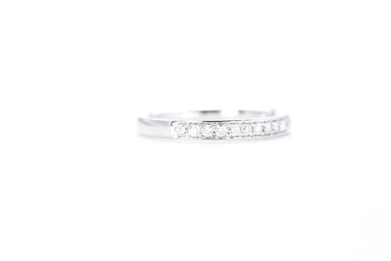 Single Row Pavé Diamond Ring 1/5 Carat