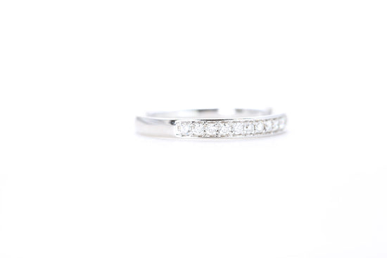Single Row Pavé Diamond Ring 1/5 Carat