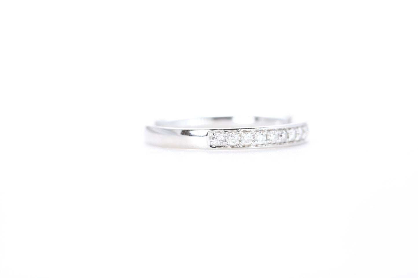 Single Row Pavé Diamond Ring 1/5 Carat