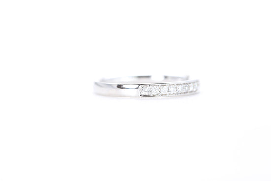 Single Row Pavé Diamond Ring 1/5 Carat