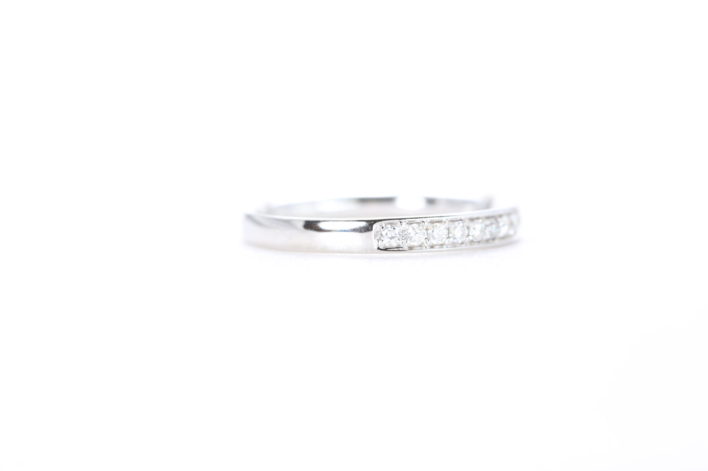 Single Row Pavé Diamond Ring 1/5 Carat