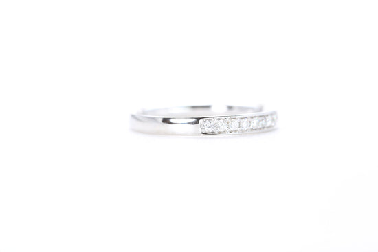 Single Row Pavé Diamond Ring 1/5 Carat