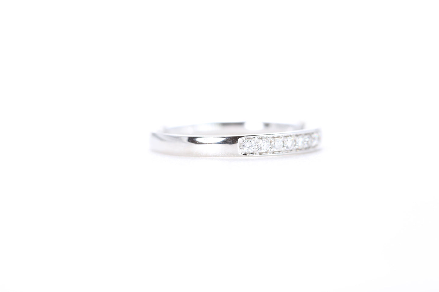 Single Row Pavé Diamond Ring 1/5 Carat