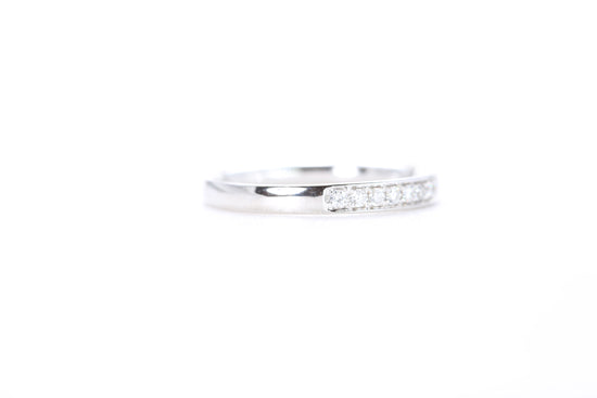 Single Row Pavé Diamond Ring 1/5 Carat