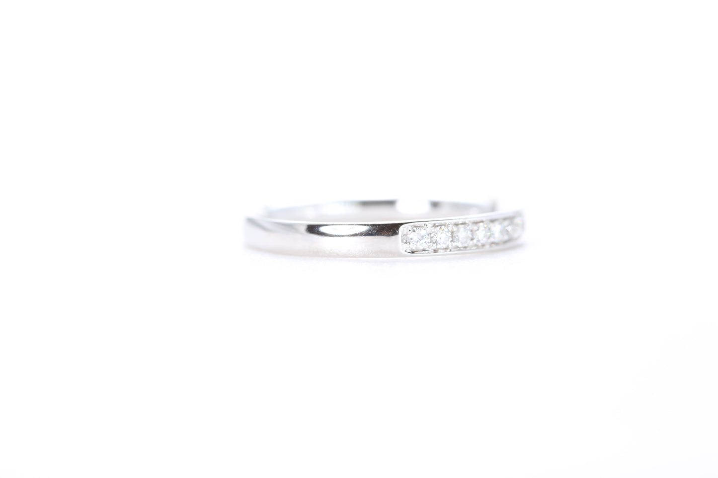 Single Row Pavé Diamond Ring 1/5 Carat