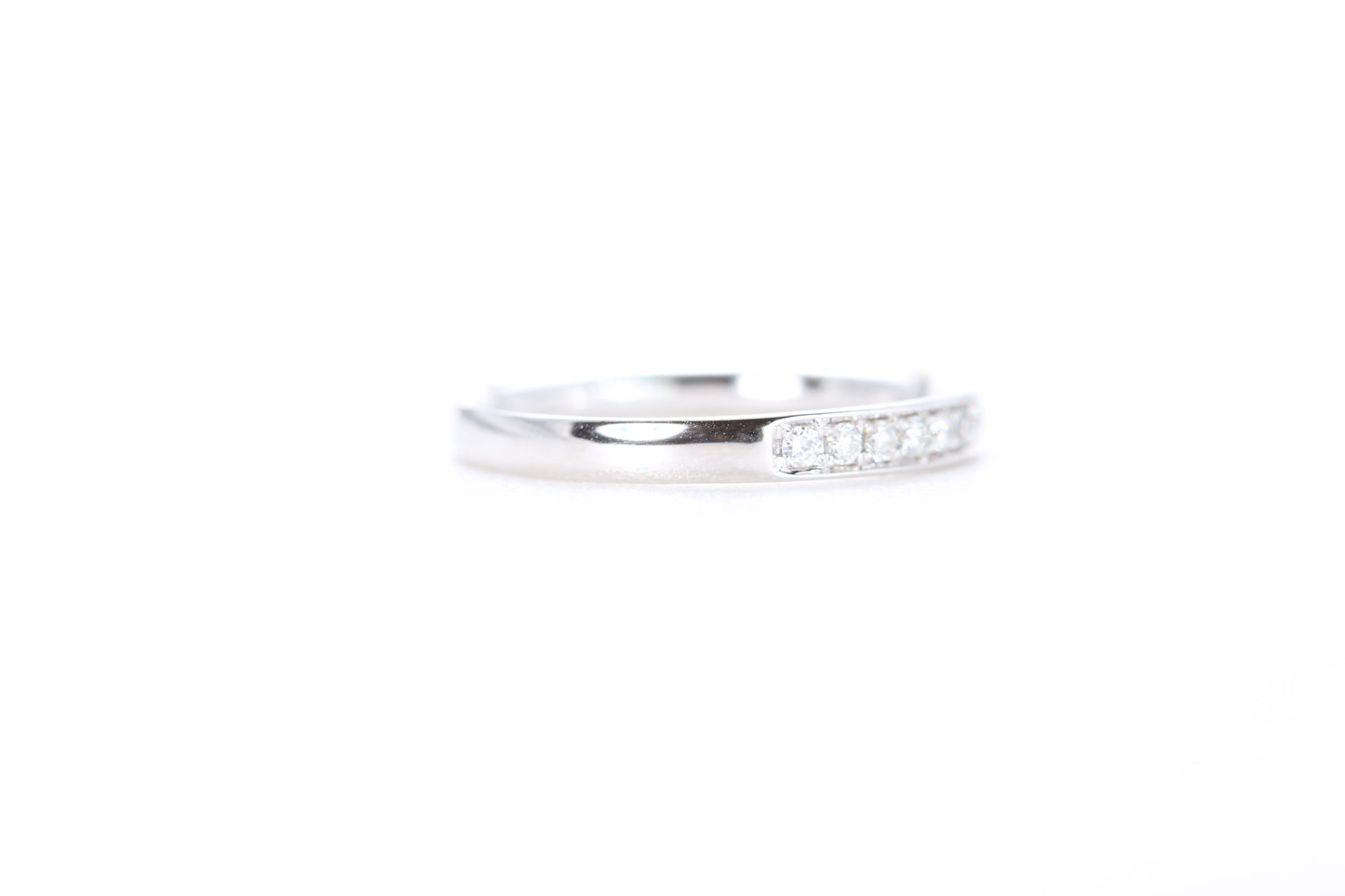 Single Row Pavé Diamond Ring 1/5 Carat