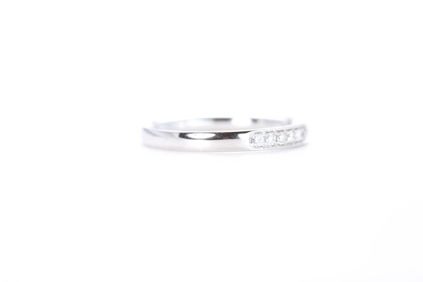 Single Row Pavé Diamond Ring 1/5 Carat
