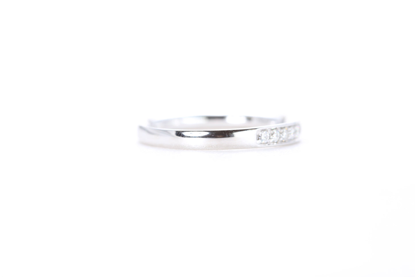 Single Row Pavé Diamond Ring 1/5 Carat