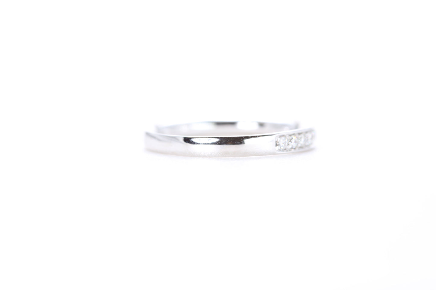 Single Row Pavé Diamond Ring 1/5 Carat