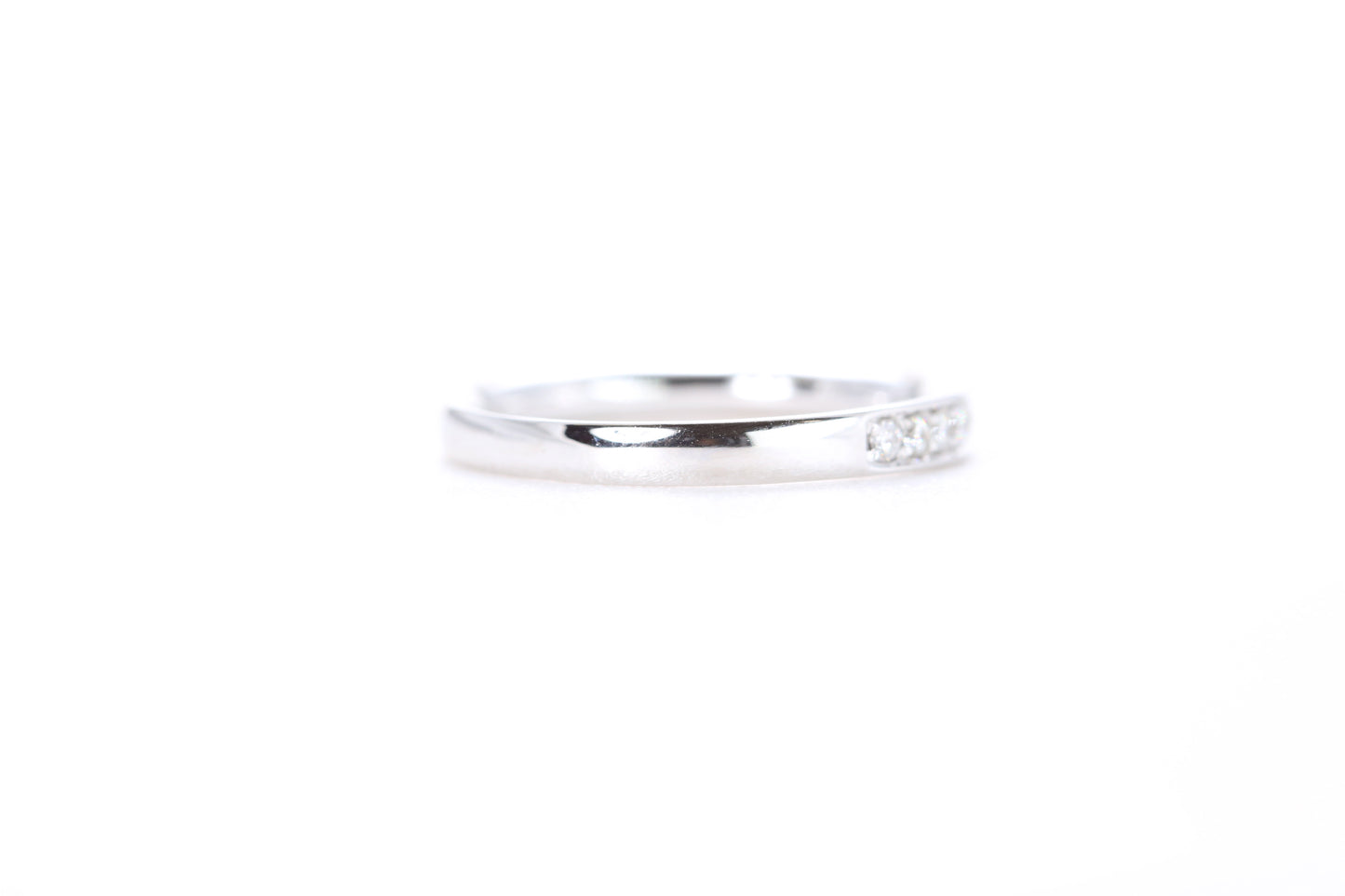 Single Row Pavé Diamond Ring 1/5 Carat