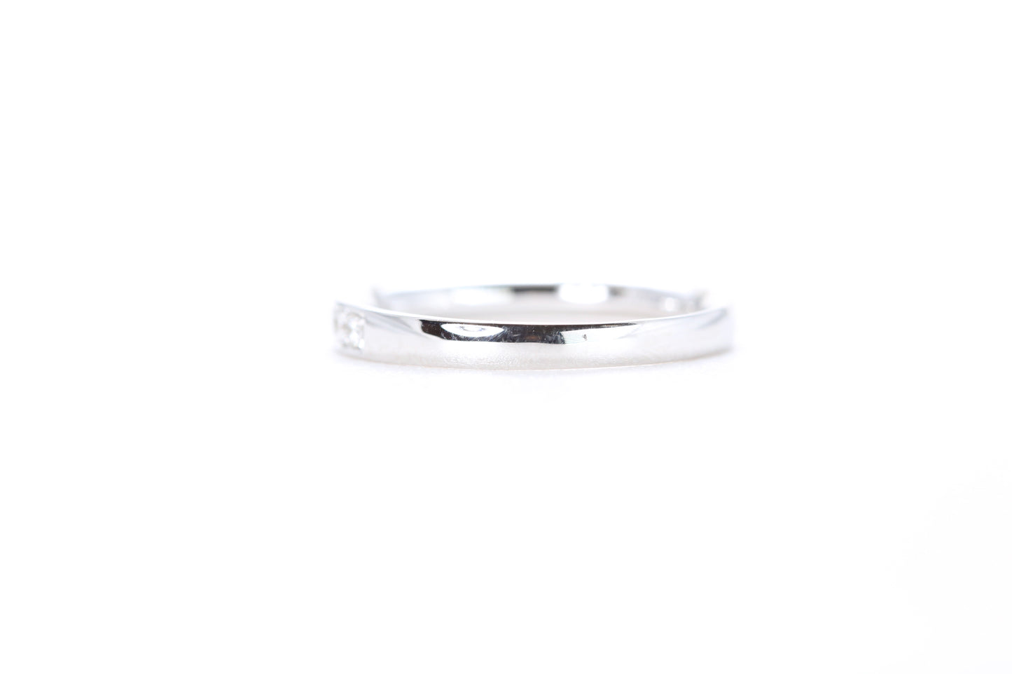 Single Row Pavé Diamond Ring 1/5 Carat