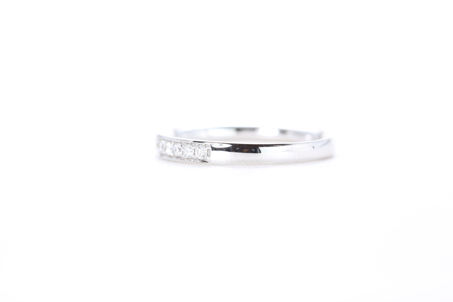 Single Row Pavé Diamond Ring 1/5 Carat