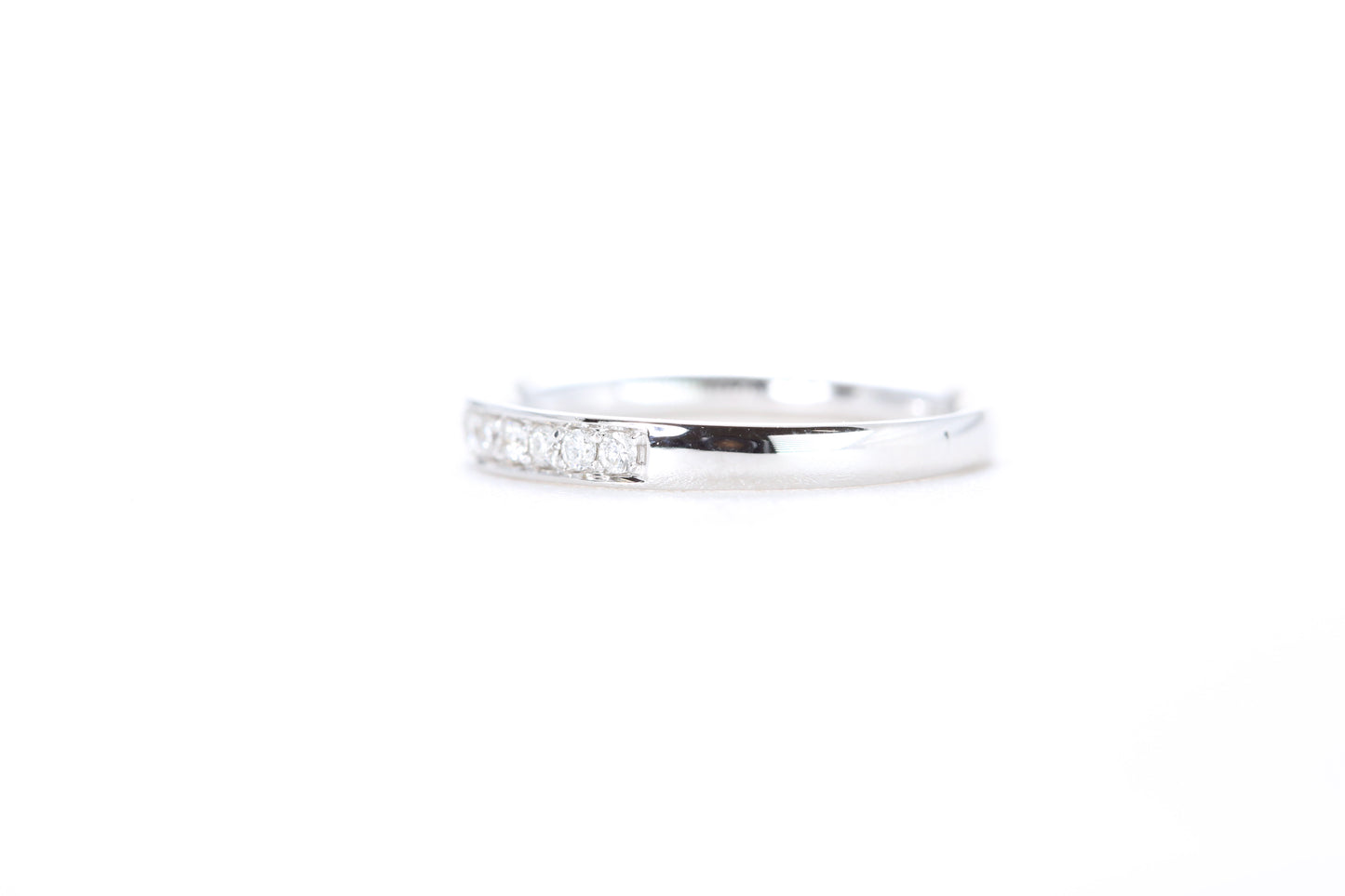 Single Row Pavé Diamond Ring 1/5 Carat