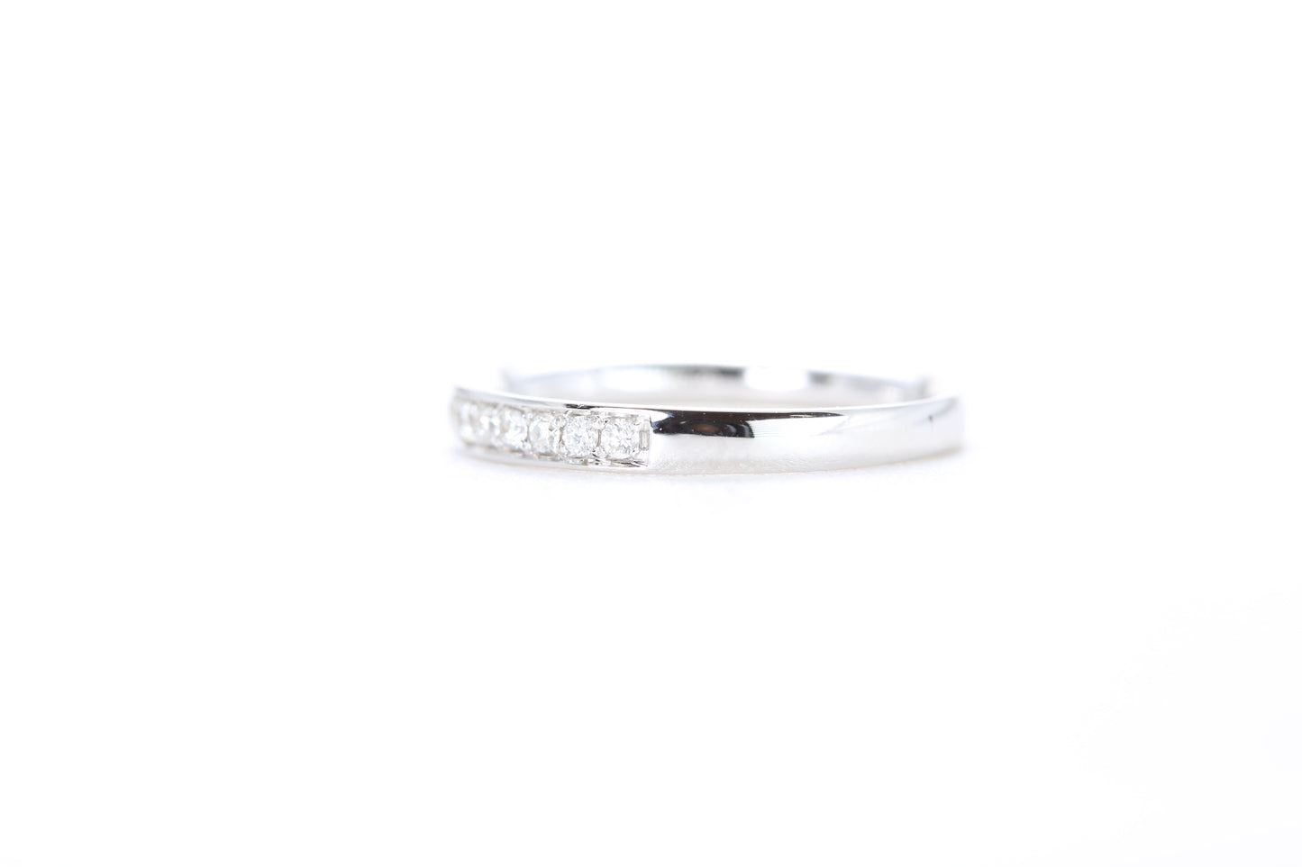 Single Row Pavé Diamond Ring 1/5 Carat