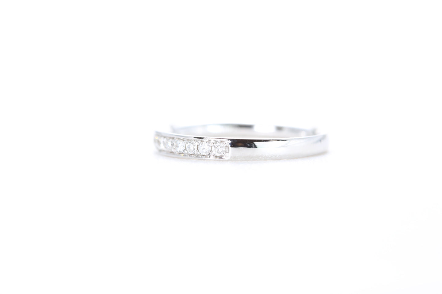 Single Row Pavé Diamond Ring 1/5 Carat