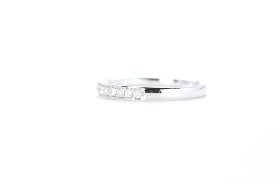 Single Row Pavé Diamond Ring 1/5 Carat