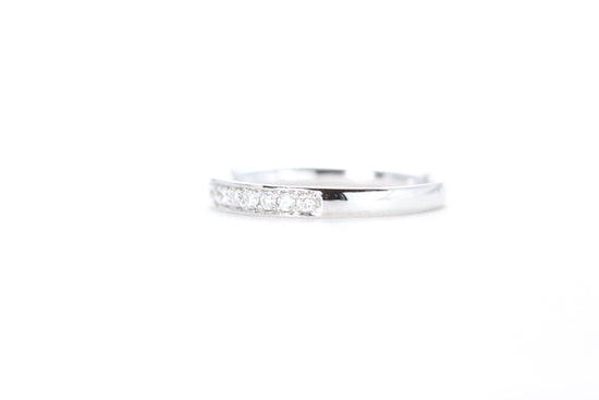 Single Row Pavé Diamond Ring 1/5 Carat