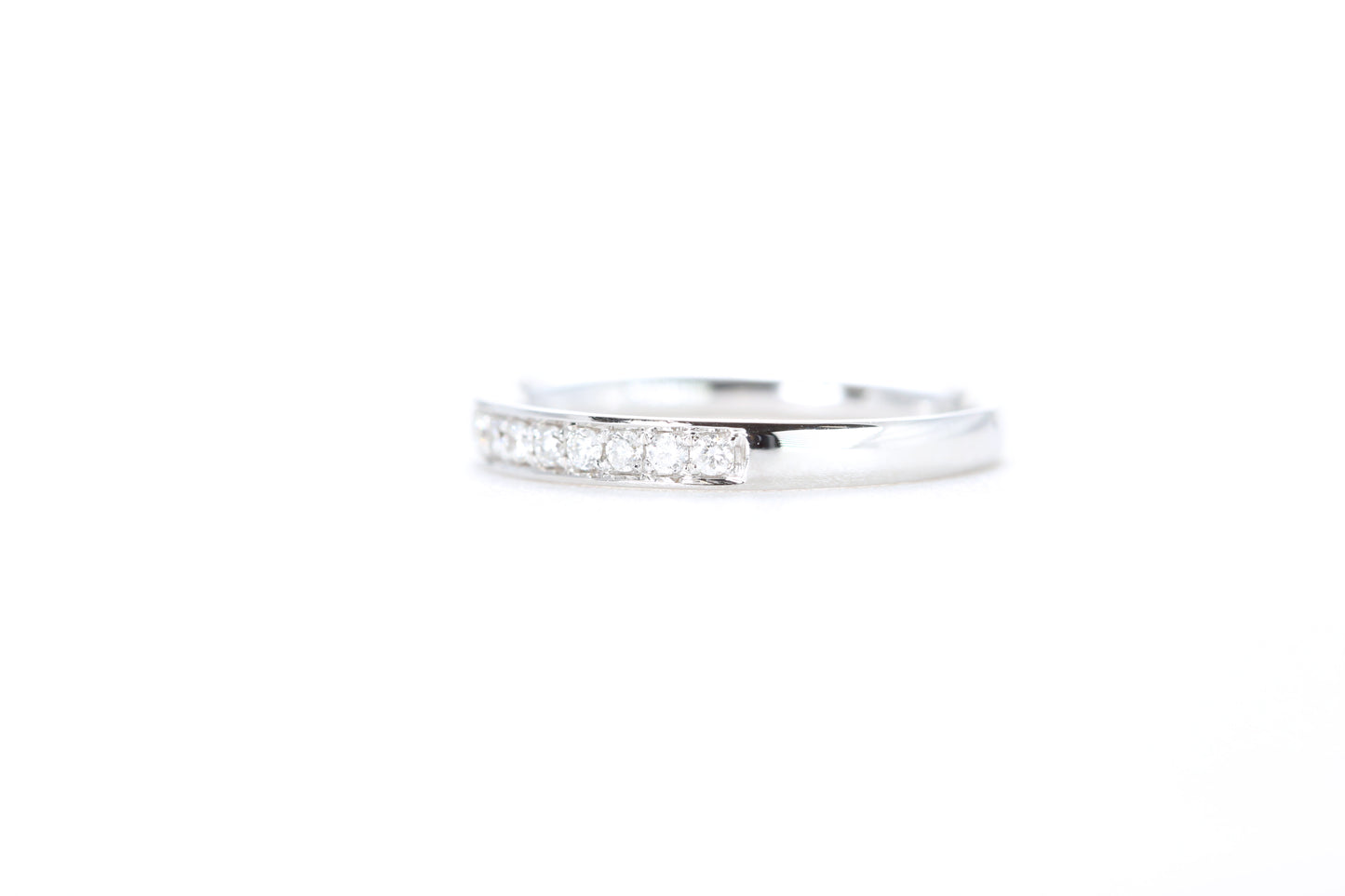 Single Row Pavé Diamond Ring 1/5 Carat