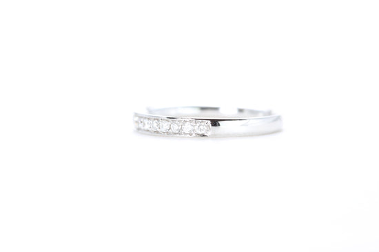 Single Row Pavé Diamond Ring 1/5 Carat