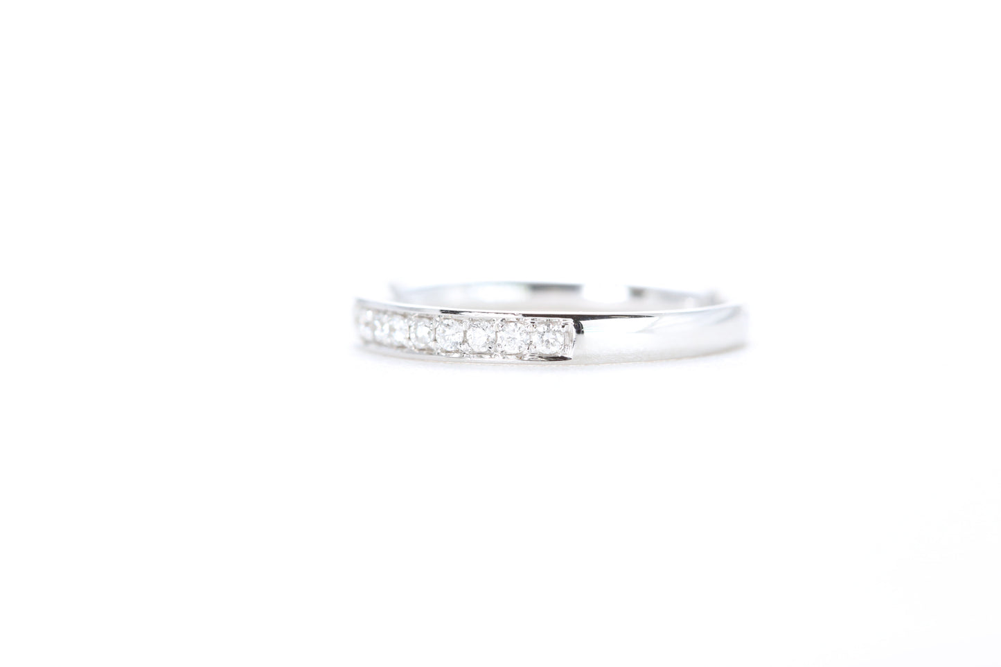 Single Row Pavé Diamond Ring 1/5 Carat