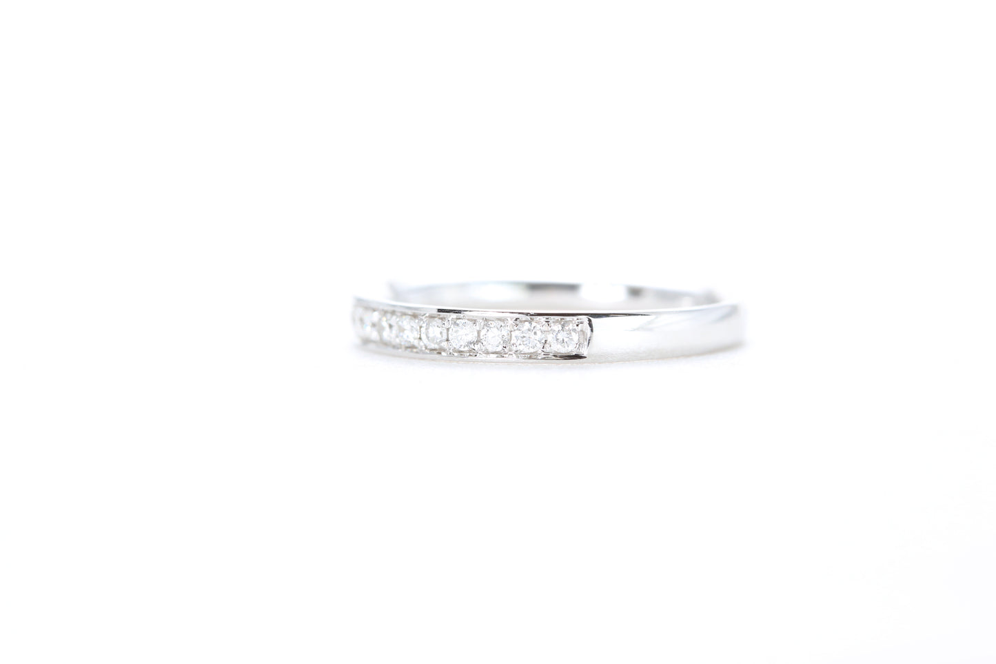 Single Row Pavé Diamond Ring 1/5 Carat