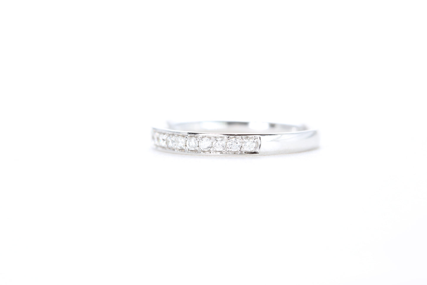 Single Row Pavé Diamond Ring 1/5 Carat