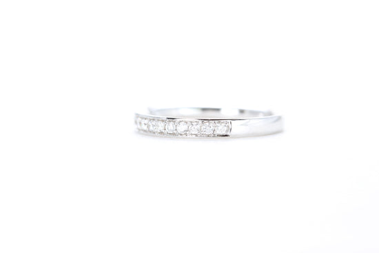 Single Row Pavé Diamond Ring 1/5 Carat