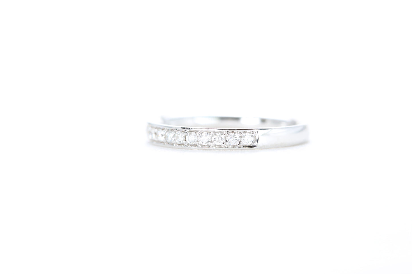 Single Row Pavé Diamond Ring 1/5 Carat