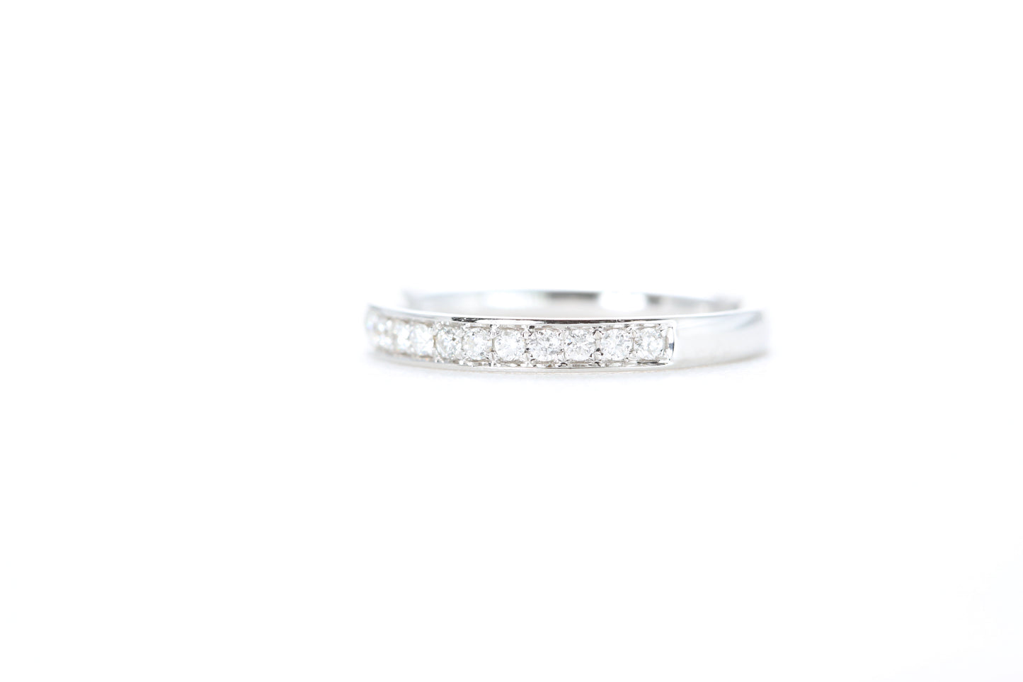 Single Row Pavé Diamond Ring 1/5 Carat