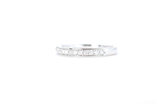 Single Row Pavé Diamond Ring 1/5 Carat