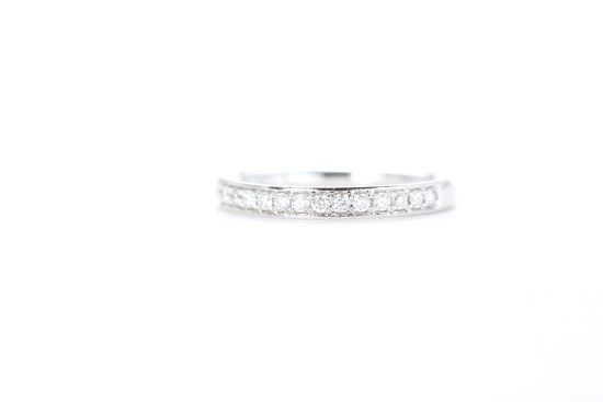 Single Row Pavé Diamond Ring 1/5 Carat