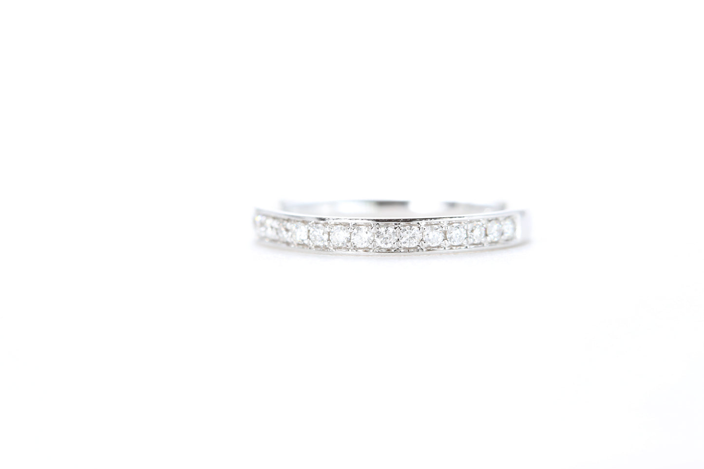 Single Row Pavé Diamond Ring 1/5 Carat