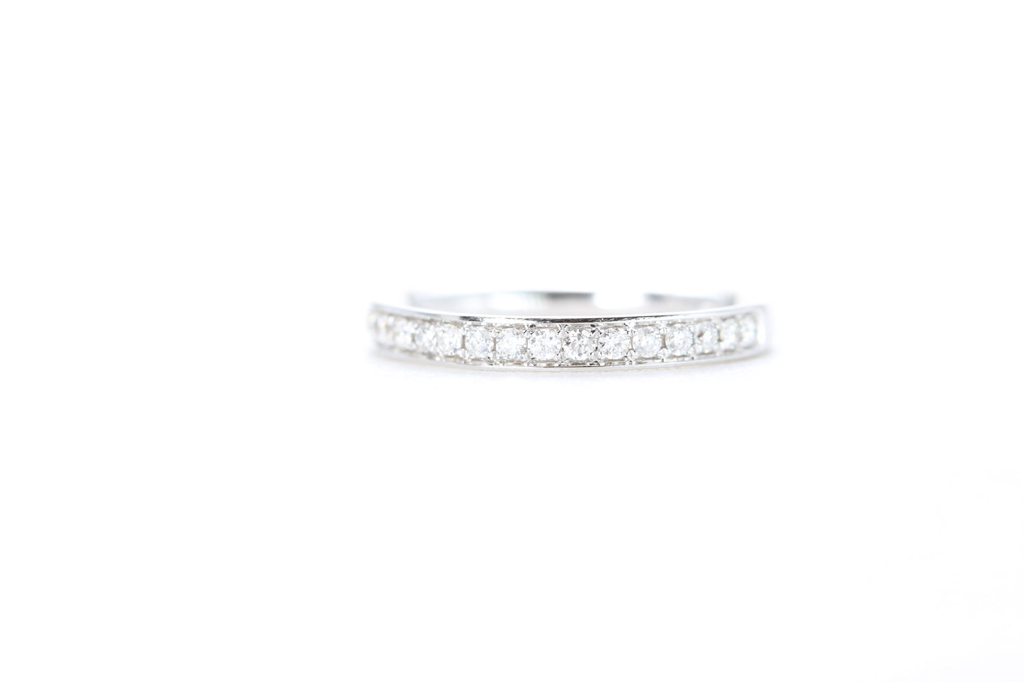 Single Row Pavé Diamond Ring 1/5 Carat