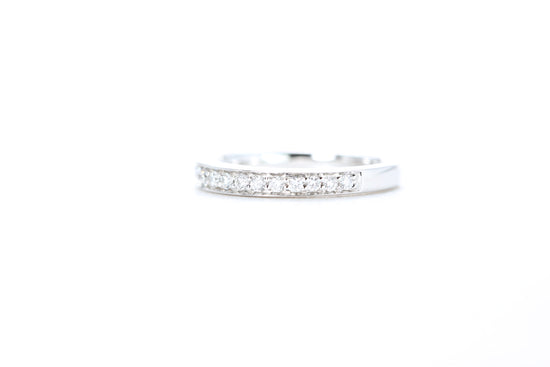 Load image into Gallery viewer, Single Row Pavé Diamond Ring 1/5 Carat in Platinum
