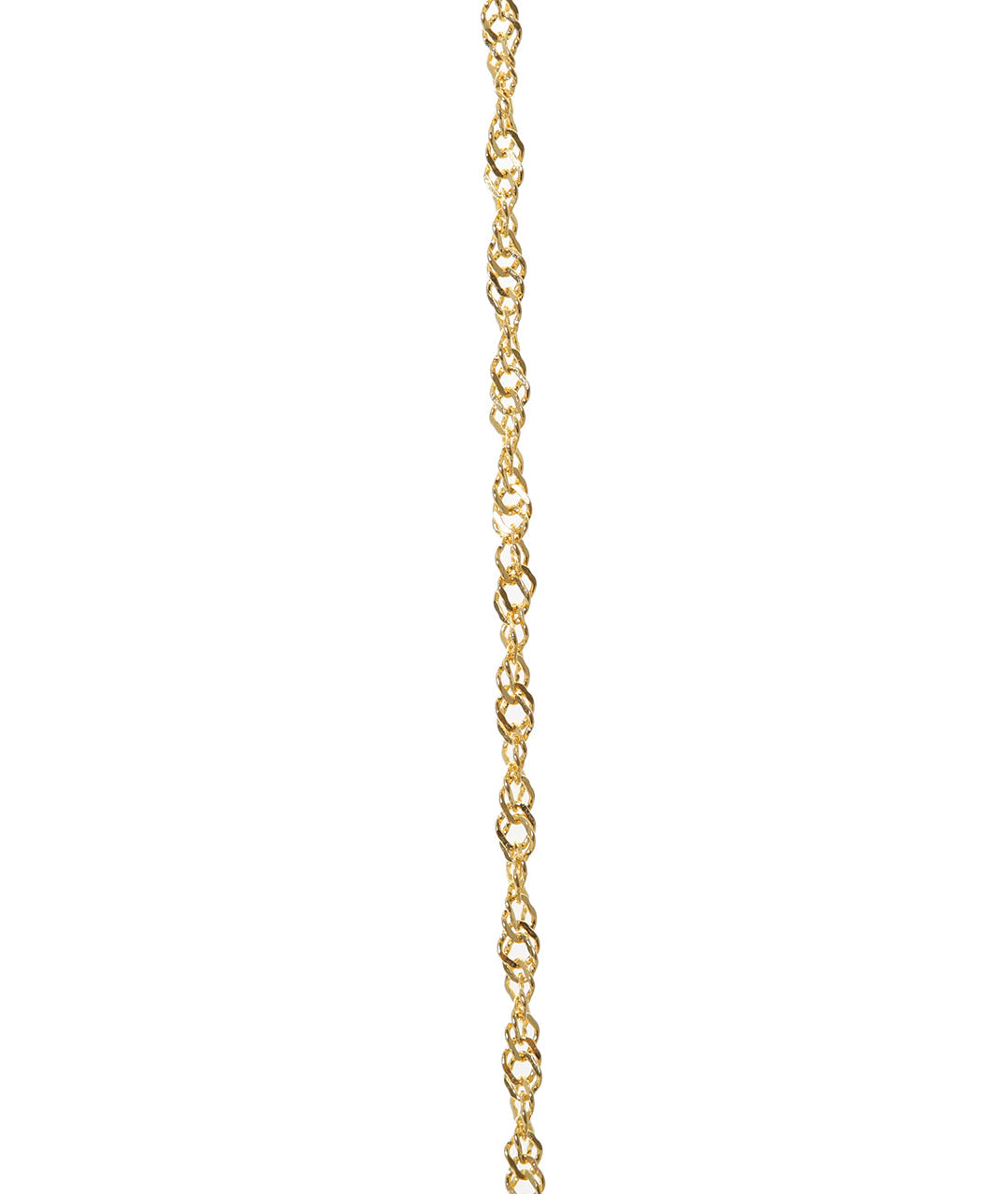 Load image into Gallery viewer, Twist 24k Gold Chain 18 Inches
