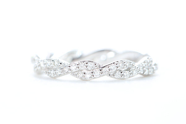 Twist Diamond Ring