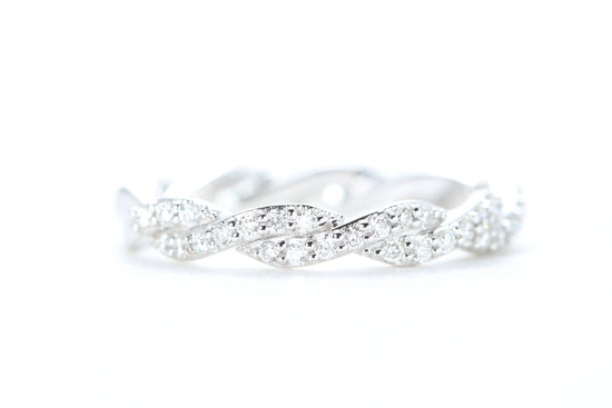 Twist Diamond Ring