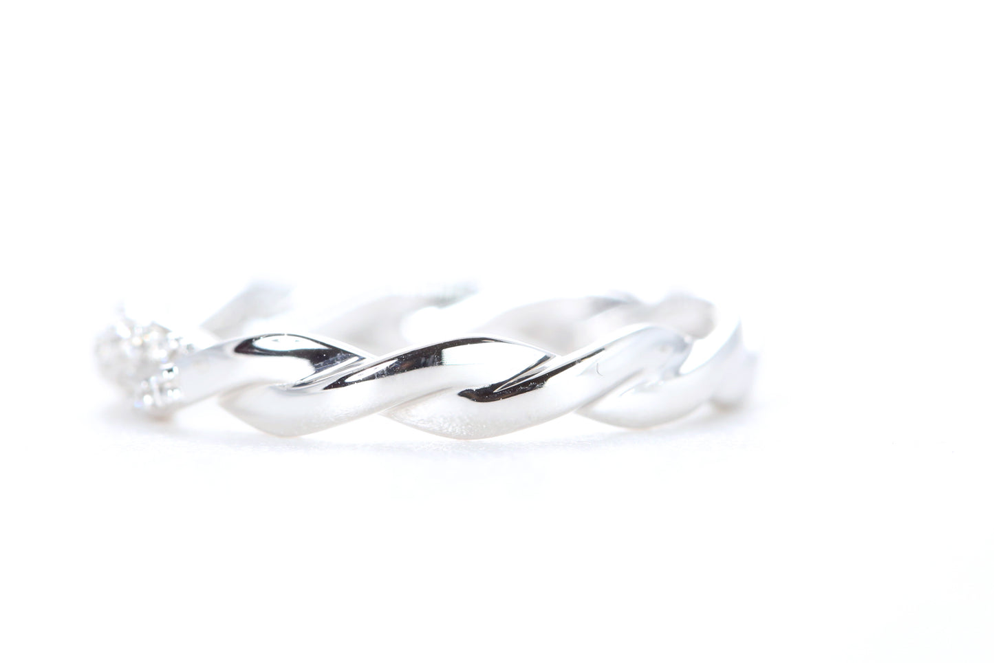 Twist Diamond Ring