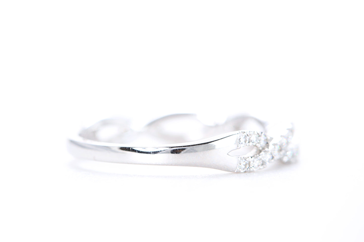 Woven Diamond Ring