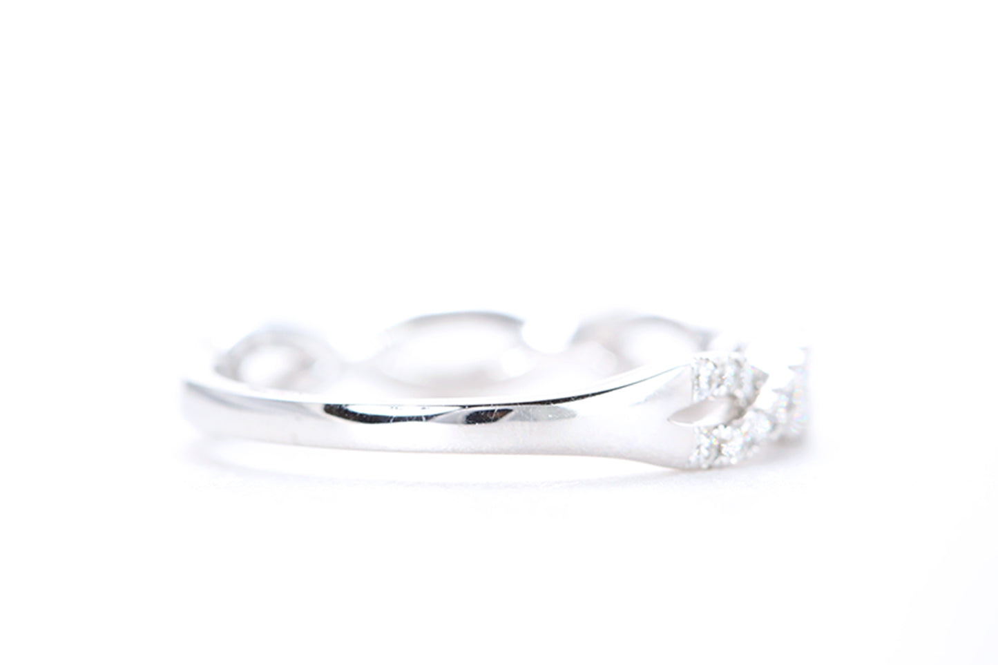 Woven Diamond Ring