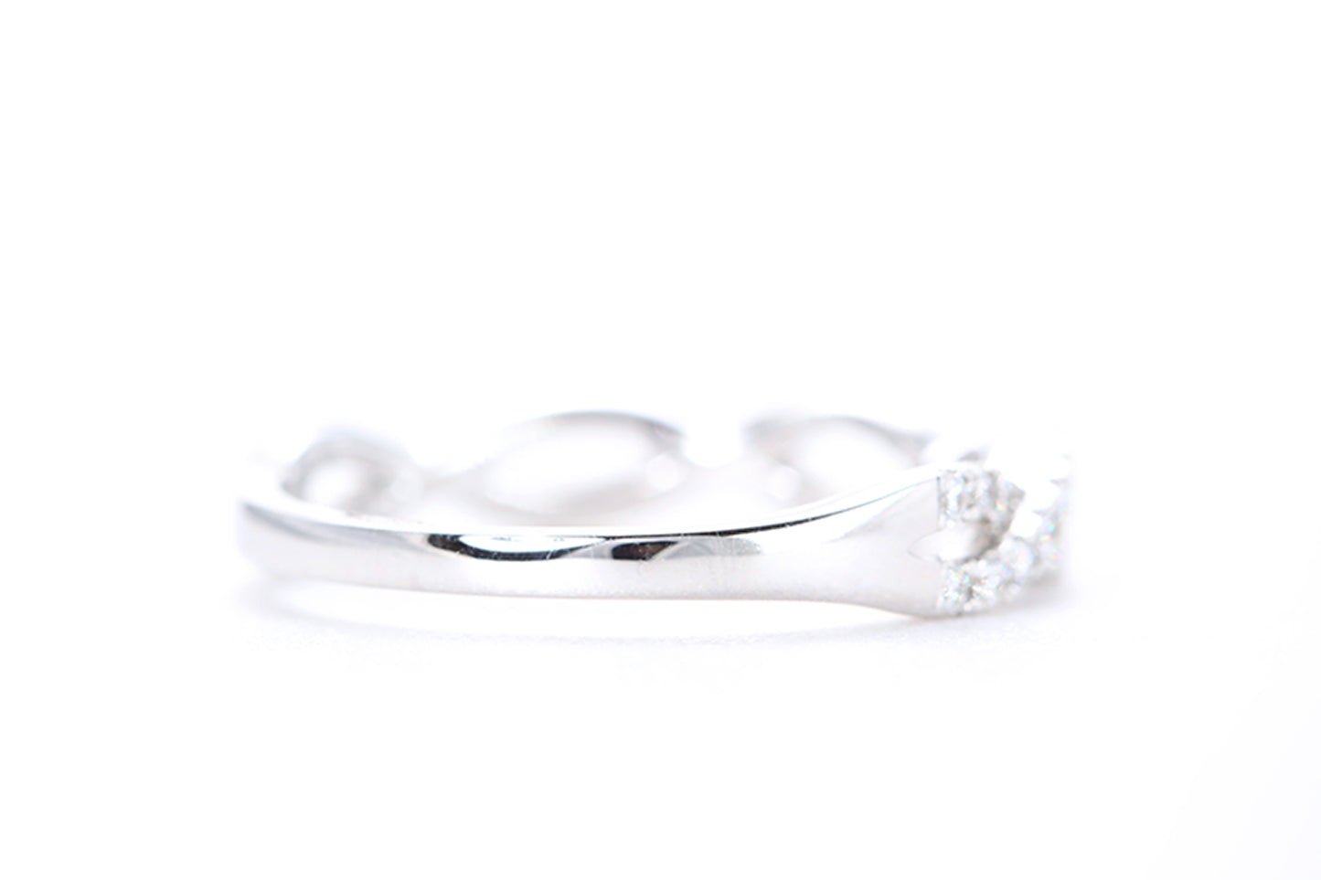Woven Diamond Ring
