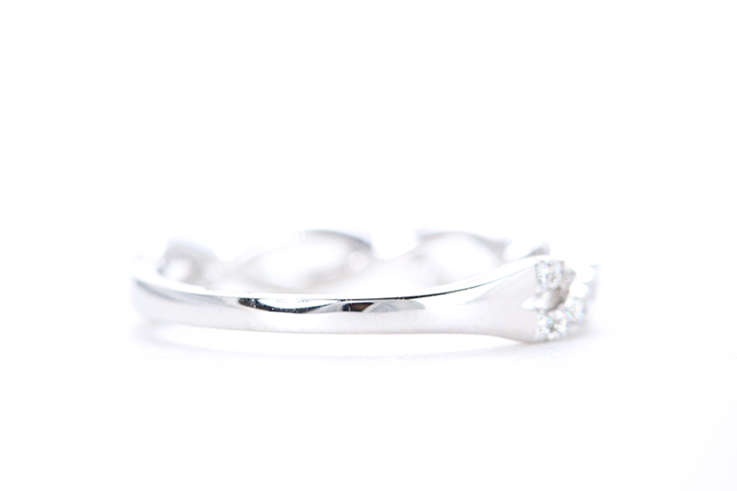 Woven Diamond Ring