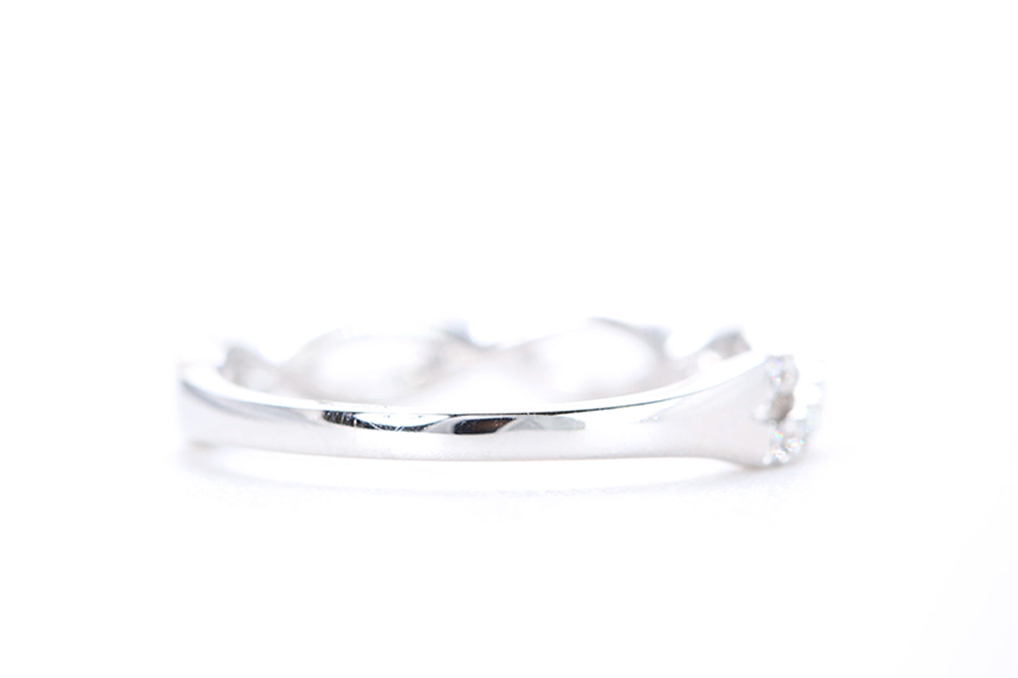 Woven Diamond Ring