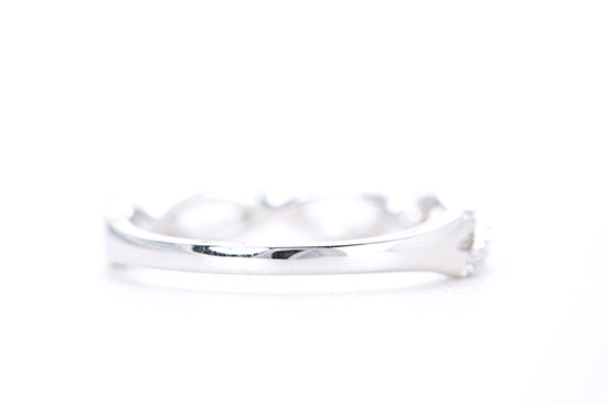 Woven Diamond Ring