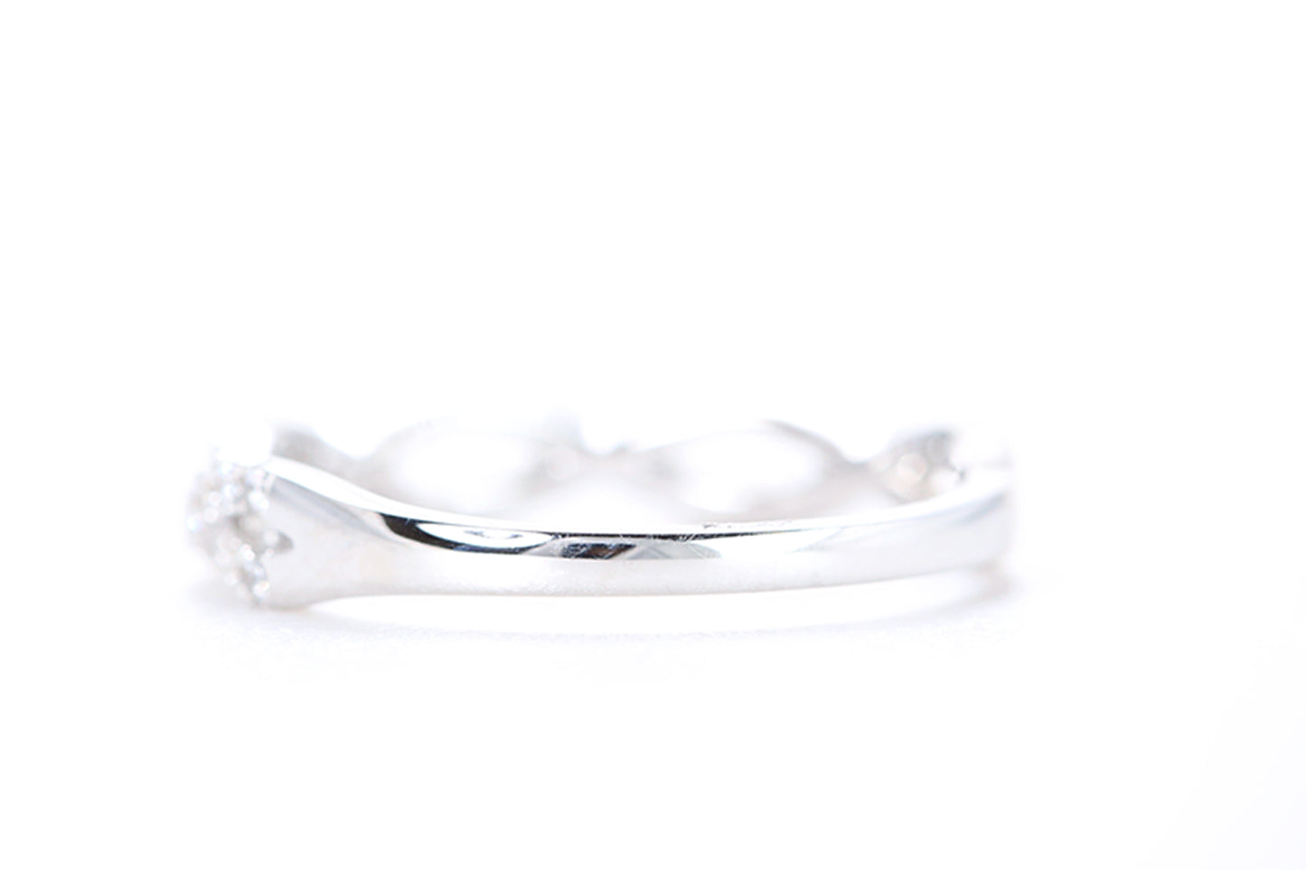 Woven Diamond Ring